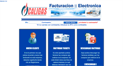 Desktop Screenshot of facturae.caligas.com.mx